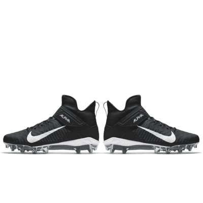 Tacos de fútbol para hombre Nike Alpha Menace Pro 2 Mid By You